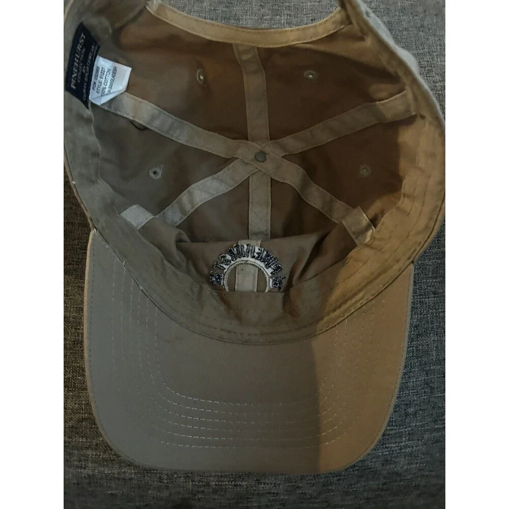 Pinehurst 1895 Golf Course Resort Ball Cap Hat Adjustable